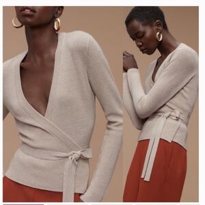 Aritzia black Wrap Cardigan